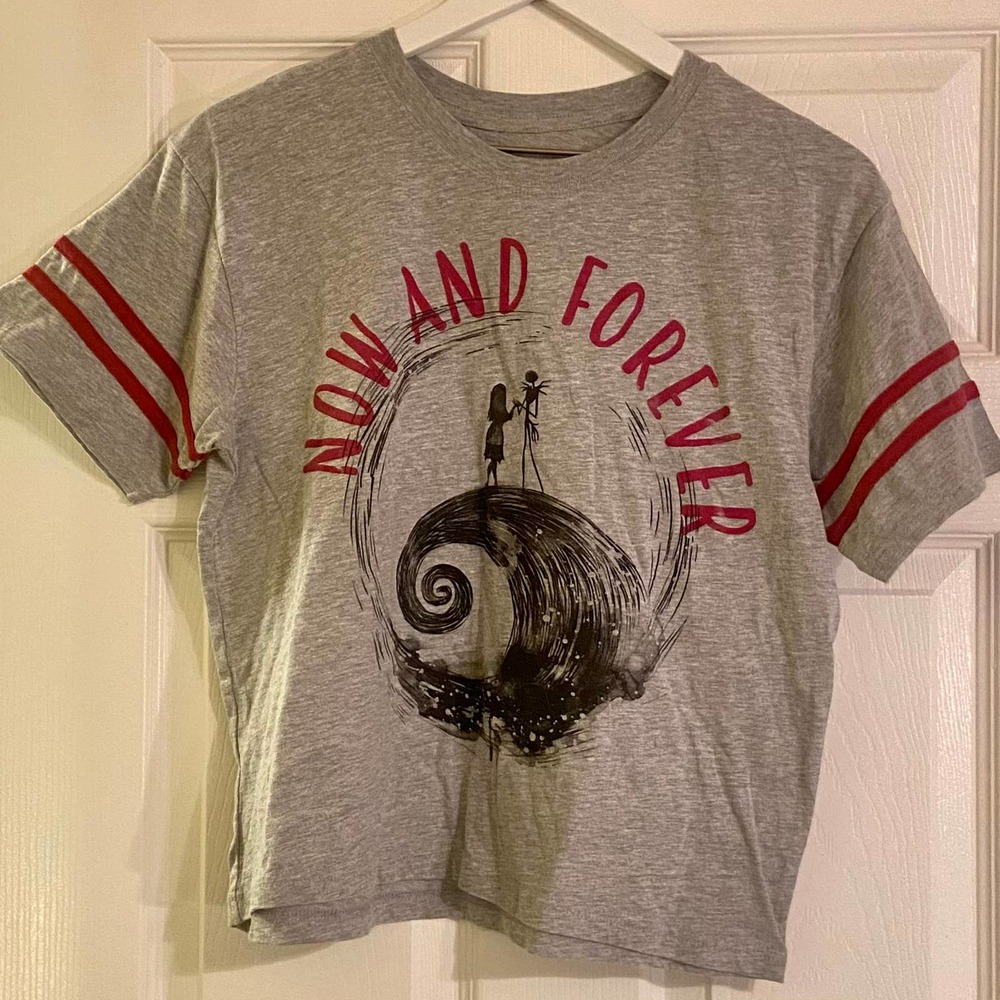 Nightmare Before Christmas Med. Crop Top